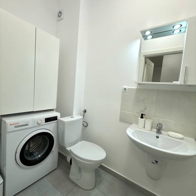 Vermietung einer modernen Wohnung mit separatem Zimmer und Balkon, Chiajna, Sektor 6, Bukarest, Rumänien